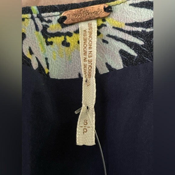 Free People Women's Lost In You Floral High Low Dress Small - Picture 3 of 10